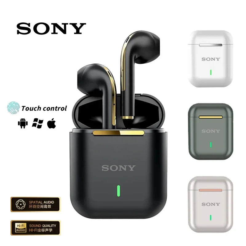 Original  J18 TWS Wireless Earphones Bluetooth Ture Sport Headphones Hifi Stereo Game Waterproof Headset with Mic