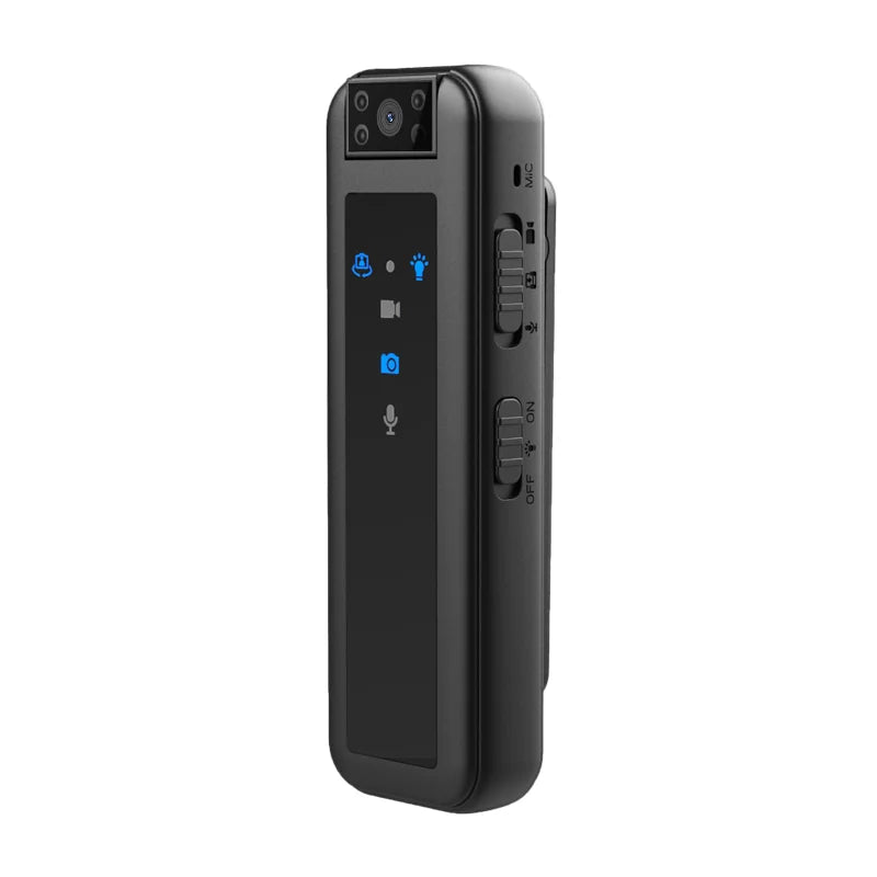 HD 1080P Infrared Night Vision Mini DV Camera, Invisible Motion Monitoring Camera, Portable Outdoor Law Enforcement Recorder