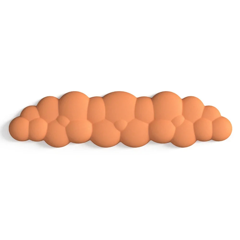 Mouse Pad with Wrist Rest Keyboard Cloud Non-Slip Desktop Office Gamer Mouse Wrist Rest Ergonomic Comfortable Soft Wrist Rest