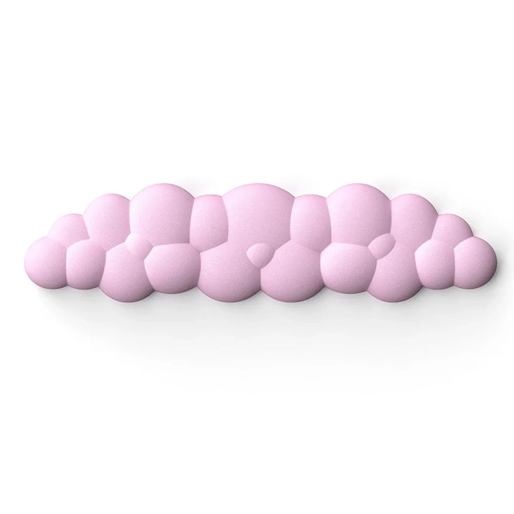 Mouse Pad with Wrist Rest Keyboard Cloud Non-Slip Desktop Office Gamer Mouse Wrist Rest Ergonomic Comfortable Soft Wrist Rest