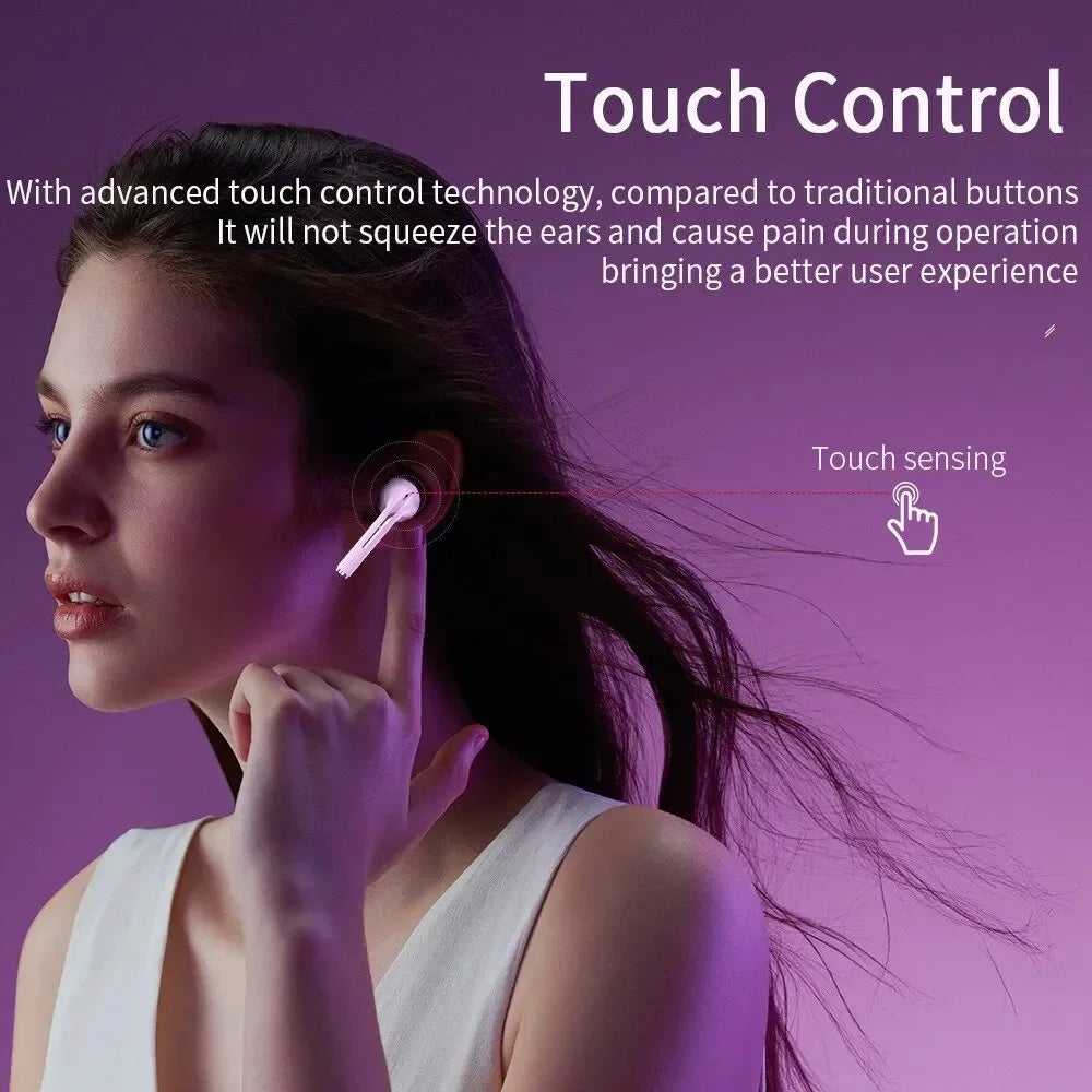 Original  J18 TWS Wireless Earphones Bluetooth Ture Sport Headphones Hifi Stereo Game Waterproof Headset with Mic