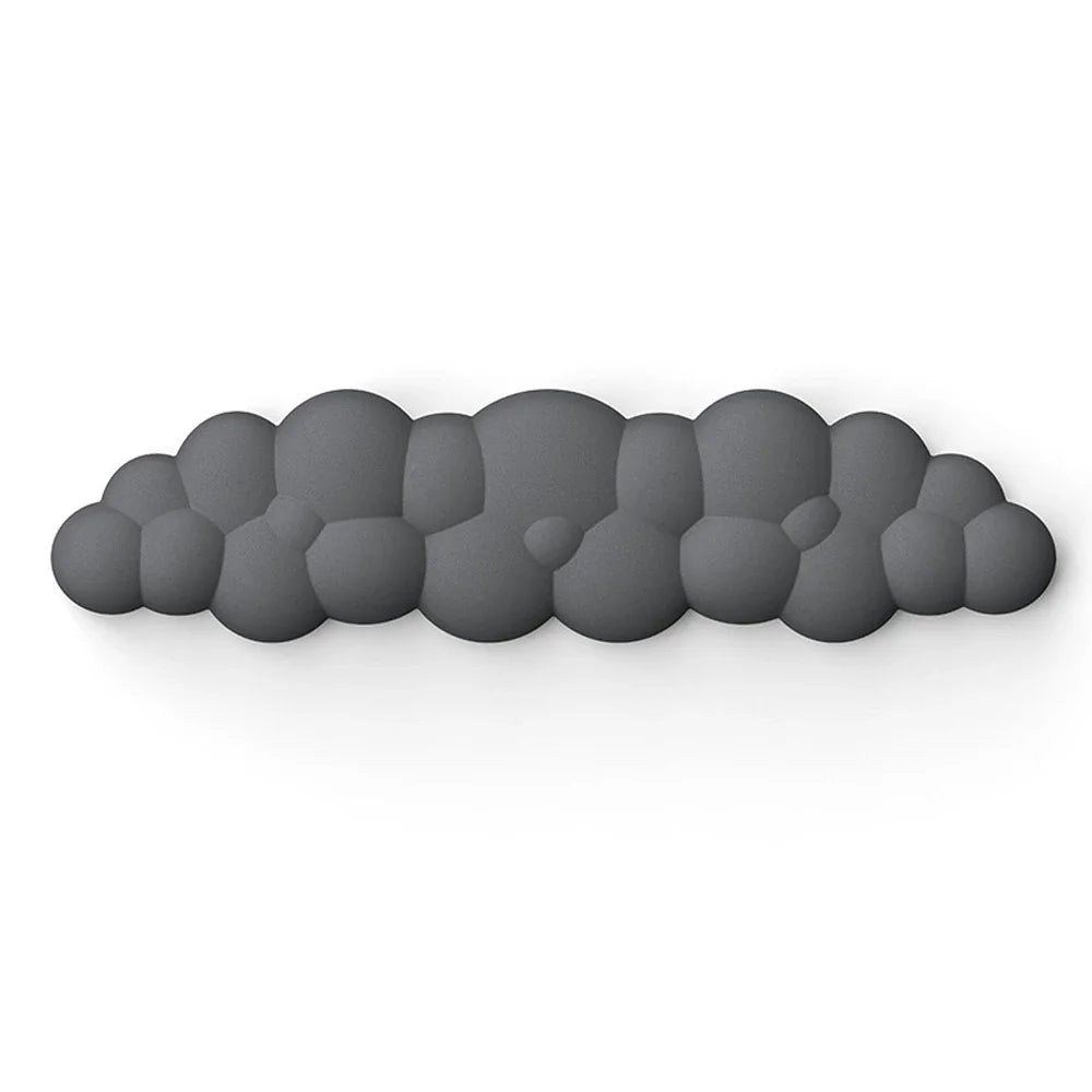 Mouse Pad with Wrist Rest Keyboard Cloud Non-Slip Desktop Office Gamer Mouse Wrist Rest Ergonomic Comfortable Soft Wrist Rest