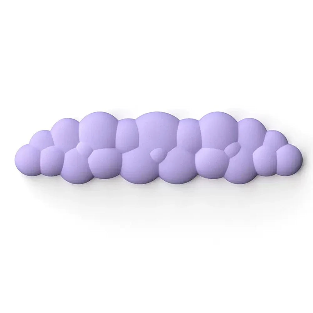 Mouse Pad with Wrist Rest Keyboard Cloud Non-Slip Desktop Office Gamer Mouse Wrist Rest Ergonomic Comfortable Soft Wrist Rest