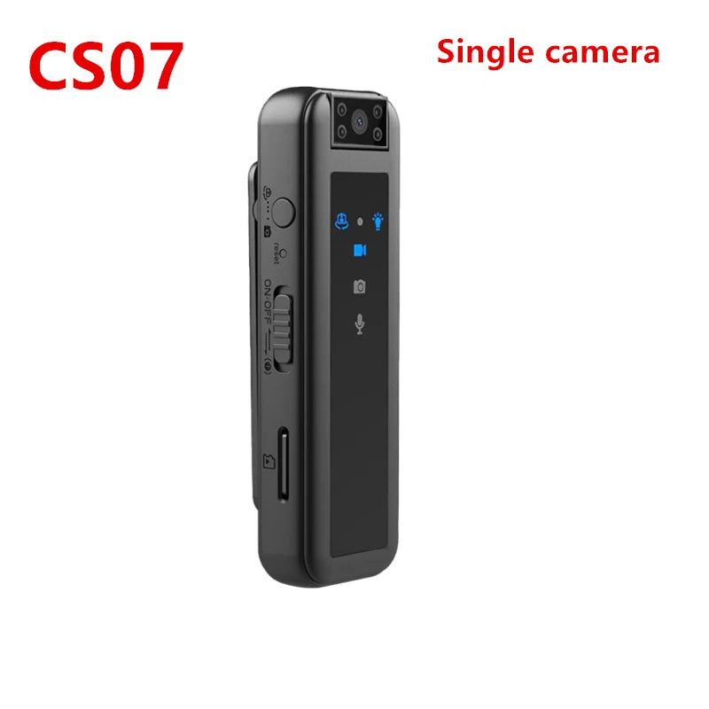 HD 1080P Infrared Night Vision Mini DV Camera, Invisible Motion Monitoring Camera, Portable Outdoor Law Enforcement Recorder