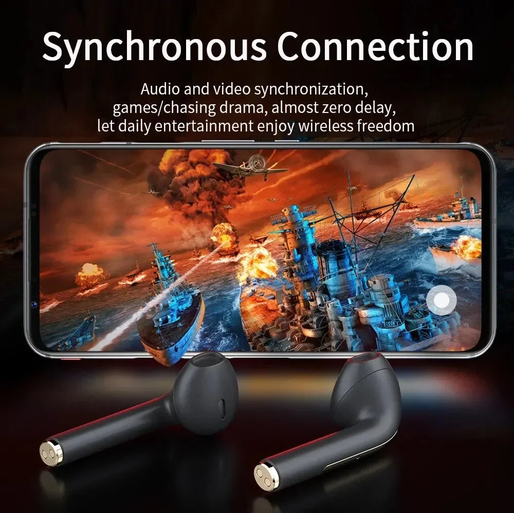 Original  J18 TWS Wireless Earphones Bluetooth Ture Sport Headphones Hifi Stereo Game Waterproof Headset with Mic