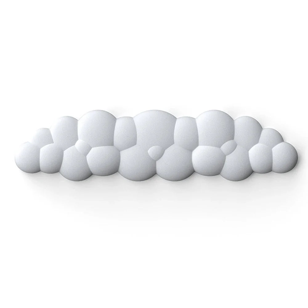 Mouse Pad with Wrist Rest Keyboard Cloud Non-Slip Desktop Office Gamer Mouse Wrist Rest Ergonomic Comfortable Soft Wrist Rest