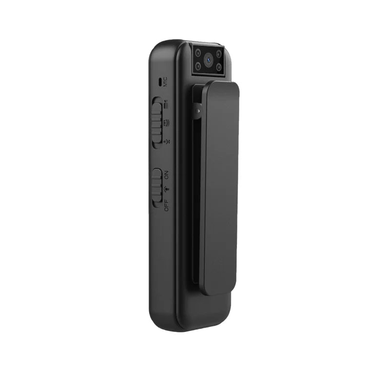 HD 1080P Infrared Night Vision Mini DV Camera, Invisible Motion Monitoring Camera, Portable Outdoor Law Enforcement Recorder
