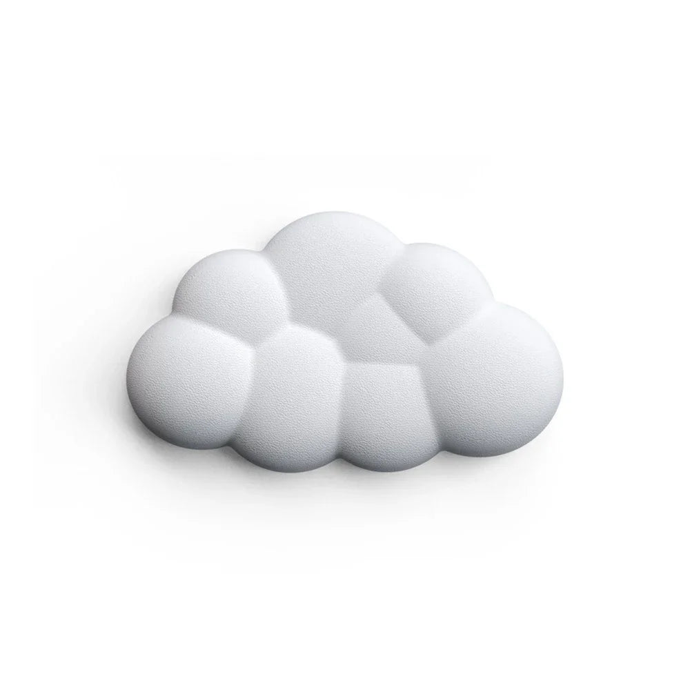 Mouse Pad with Wrist Rest Keyboard Cloud Non-Slip Desktop Office Gamer Mouse Wrist Rest Ergonomic Comfortable Soft Wrist Rest